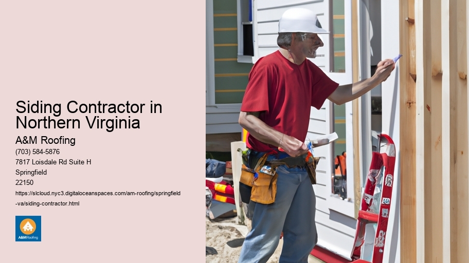 Siding Contractor in Northern Virginia