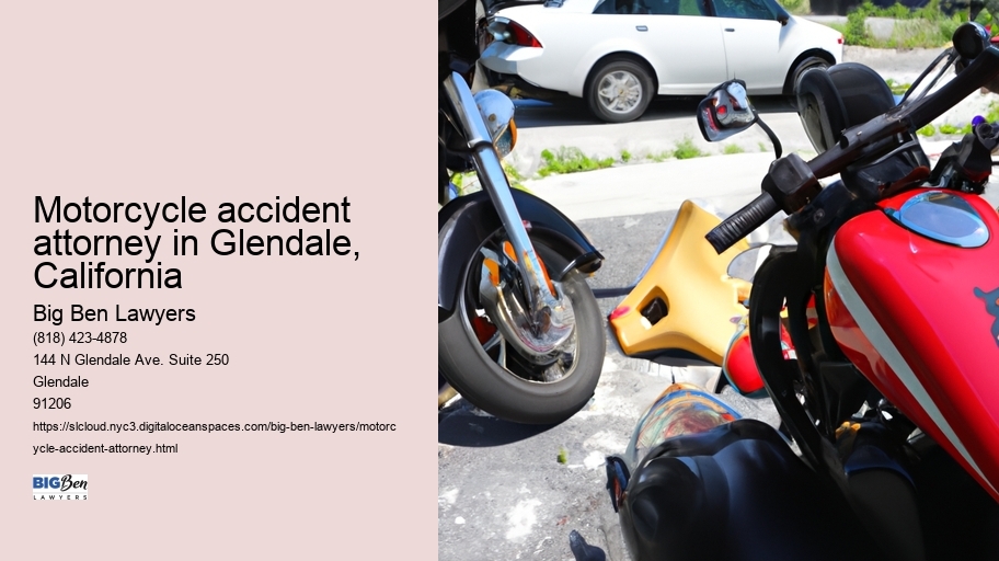 Motorcycle accident attorney in Glendale, California