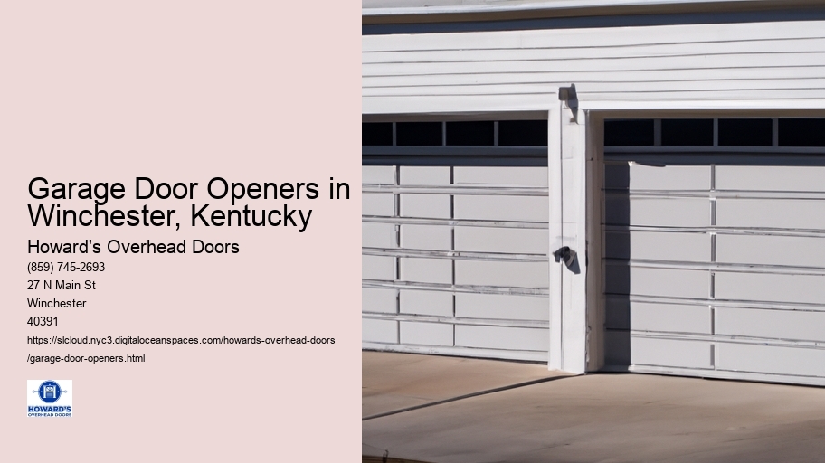 Garage Door Openers in Winchester, Kentucky