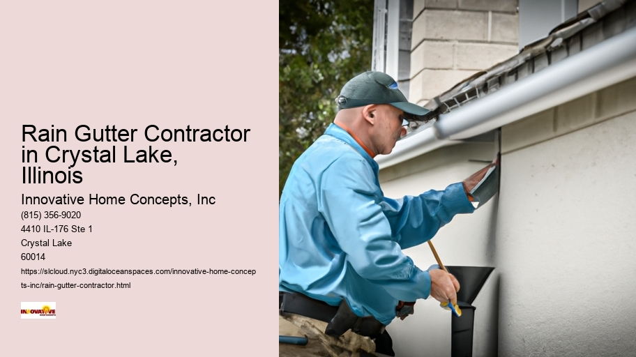 Rain Gutter Contractor in Crystal Lake, Illinois