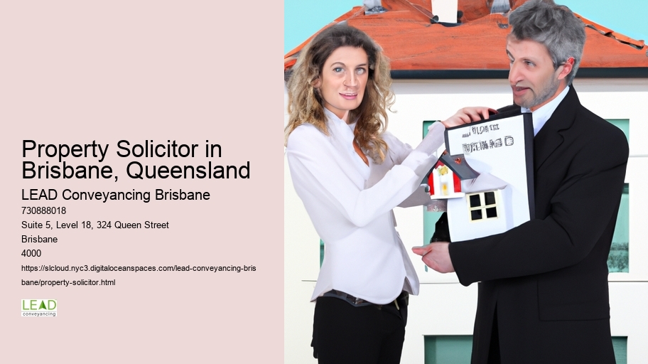Property Solicitor in Brisbane, Queensland