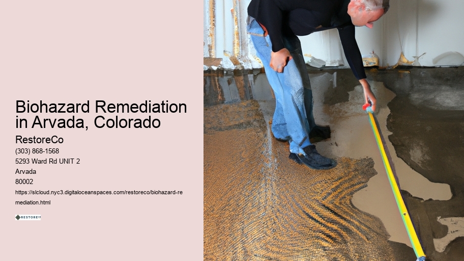 Biohazard Remediation in Arvada, Colorado