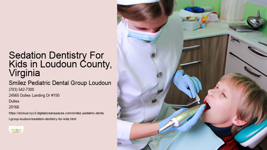 Sedation Dentistry For Kids in Loudoun County, Virginia