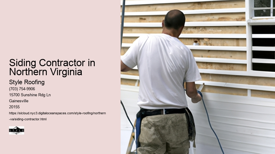 Siding Contractor in Northern Virginia