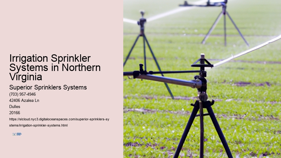 Irrigation Sprinkler Systems in Northern Virginia